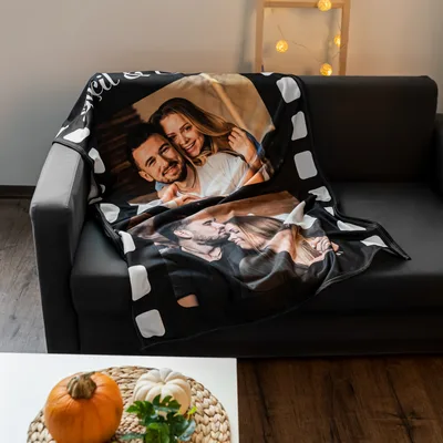 Film Roll Design TV Throw Blanket - Single Sized Blanket